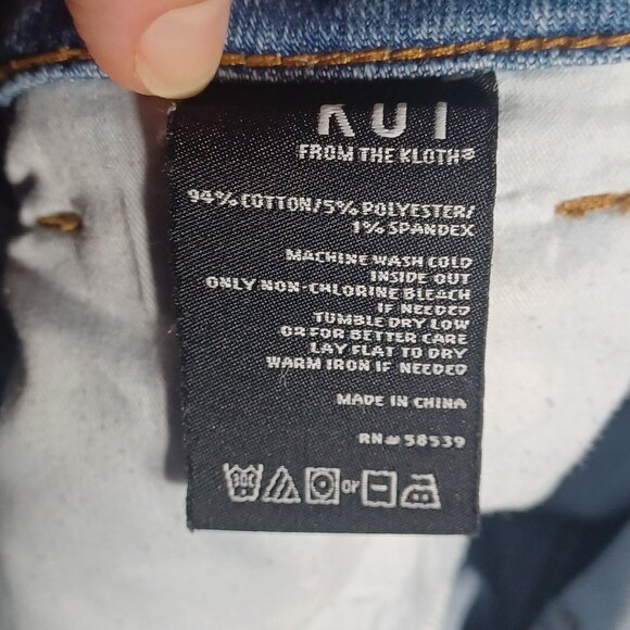 Kut from the Cloth Jeans Womens 10 Relaxed High Waisted Med Wash Ankle Stretch - Picture 13 of 13